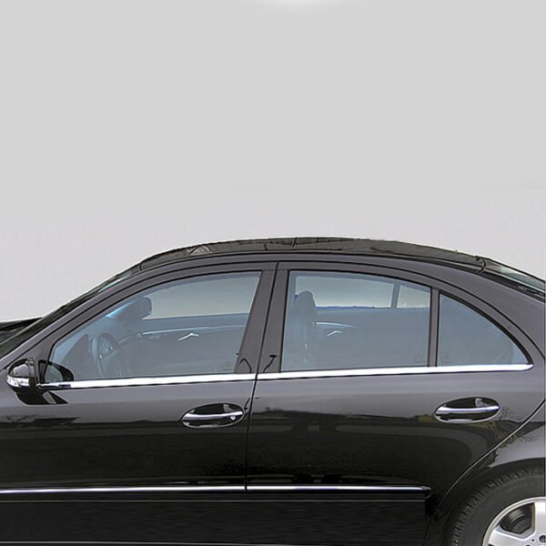 Γυαλισμένες ανοξείδωτες βέργες για τα τσιμουχάκια παραθύρων για Mercedes Benz C-Class W203