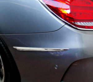 Διακοσμητικό χρώμιο πίσω προφυλακτήρα για Mercedes Benz C-Class W205