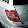 Χρώμια πίσω φαναριών με σχισμές για Mercedes Benz C-Class W204 Τ-μοντέλα
