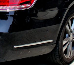 Chrome bumpers trim rear for Mercedes E-Class W212