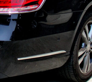 Chrome bumpers trim rear for Mercedes E-Class W212