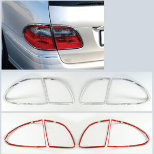 Χρώμια πίσω φαναριών για Mercedes Benz E-Class W211 T-μοντέλα από 2002 έως 2009