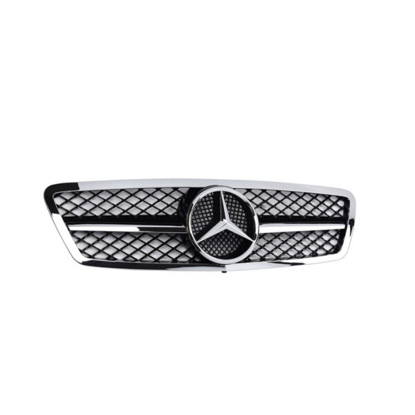 Μάσκα χρωμίου Look AMG για Mercedes Benz C-Class W203