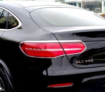 Χρώμια πίσω φαναριών για Mercedes Benz GLC C253 Coupé από 06/2015