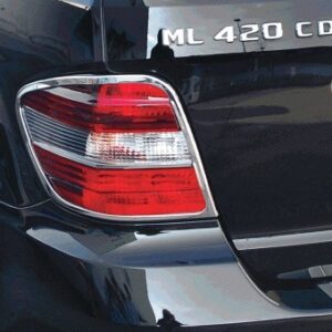 Χρώμια πίσω φαναριών για Mercedes Benz ML Class W164 από 2008 έως 2011