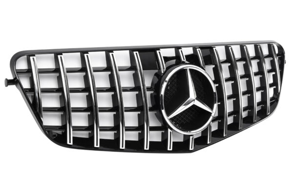 Grille sport Mercedes Benz W212 chrome panamericana look