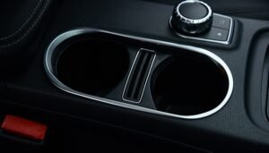 Xρώμιο πλαισίου εσωτερικό ποτηροθήκης για Mercedes Benz A-Class W176, CLA-Class W117, GLA-Class X156